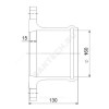 Муфта фланцевая Ду100/110 для канализационных установок Multilift M/MD, MSS, MOG/MDG Grundfos 91071862