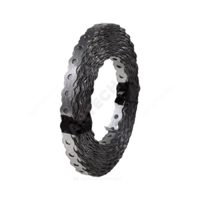 Лента бандажная стальная ЛС-2 19х0,7х30 перфорированная ("волнистая") ROCKWOOL 218961