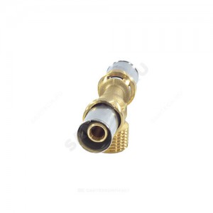 Тройник МП латунь пресс Дн 16х1/2"х16 НР RM153 Giacomini RM153Y033