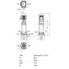 Насос многоступенчатый вертикальный HELIX FIRST V 416-5/16/E/S/400-50 PN16 3х400В/50 Гц Wilo 4201112