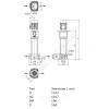 Насос многоступенчатый вертикальный HELIX FIRST V 416-5/16/E/S/400-50 PN16 3х400В/50 Гц Wilo 4201112