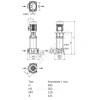 Насос многоступенчатый вертикальный HELIX FIRST V 416-5/16/E/S/400-50 PN16 3х400В/50 Гц Wilo 4201112
