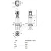 Насос многоступенчатый вертикальный HELIX FIRST V 416-5/16/E/S/400-50 PN16 3х400В/50 Гц Wilo 4201112