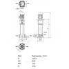 Насос многоступенчатый вертикальный HELIX FIRST V 416-5/16/E/S/400-50 PN16 3х400В/50 Гц Wilo 4201112