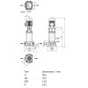Насос многоступенчатый вертикальный HELIX FIRST V 416-5/16/E/S/400-50 PN16 3х400В/50 Гц Wilo 4201112