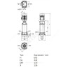 Насос многоступенчатый вертикальный HELIX FIRST V 416-5/16/E/S/400-50 PN16 3х400В/50 Гц Wilo 4201112