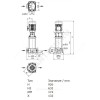 Насос многоступенчатый вертикальный HELIX FIRST V 416-5/16/E/S/400-50 PN16 3х400В/50 Гц Wilo 4201112