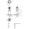 Насос многоступенчатый вертикальный HELIX FIRST V 416-5/16/E/S/400-50 PN16 3х400В/50 Гц Wilo 4201112