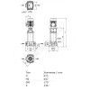 Насос многоступенчатый вертикальный HELIX FIRST V 416-5/16/E/S/400-50 PN16 3х400В/50 Гц Wilo 4201112
