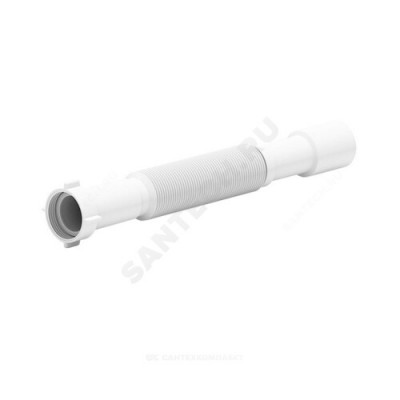 Гофра с гайкой 1 1/4"x40/50 L=541-1371мм АНИ Пласт K216