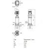 Насос многоступенчатый вертикальный HELIX FIRST V 628-5/30/E/KS/400-50 PN30 3х400В/50 Гц Wilo 4201175