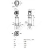 Насос многоступенчатый вертикальный HELIX FIRST V 628-5/30/E/KS/400-50 PN30 3х400В/50 Гц Wilo 4201175