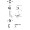 Насос многоступенчатый вертикальный HELIX FIRST V 628-5/30/E/KS/400-50 PN30 3х400В/50 Гц Wilo 4201175