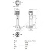 Насос многоступенчатый вертикальный HELIX FIRST V 628-5/30/E/KS/400-50 PN30 3х400В/50 Гц Wilo 4201175