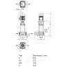Насос многоступенчатый вертикальный HELIX FIRST V 628-5/30/E/KS/400-50 PN30 3х400В/50 Гц Wilo 4201175