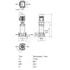 Насос многоступенчатый вертикальный HELIX FIRST V 628-5/30/E/KS/400-50 PN30 3х400В/50 Гц Wilo 4201175