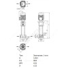 Насос многоступенчатый вертикальный HELIX FIRST V 628-5/30/E/KS/400-50 PN30 3х400В/50 Гц Wilo 4201175