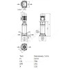 Насос многоступенчатый вертикальный HELIX FIRST V 628-5/30/E/KS/400-50 PN30 3х400В/50 Гц Wilo 4201175