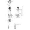 Насос многоступенчатый вертикальный HELIX FIRST V 628-5/30/E/KS/400-50 PN30 3х400В/50 Гц Wilo 4201175