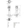 Насос многоступенчатый вертикальный HELIX FIRST V 628-5/30/E/KS/400-50 PN30 3х400В/50 Гц Wilo 4201175