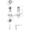 Насос многоступенчатый вертикальный HELIX FIRST V 628-5/30/E/KS/400-50 PN30 3х400В/50 Гц Wilo 4201175
