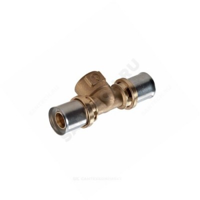 Тройник МП/PE-X латунь пресс Дн 50х3/4"х50 ВР RM154 Giacomini RM154Y057