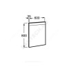 Зеркало Prisma Comfort 60 с подсветкой Roca 812263000