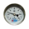 Термометр биметаллический осевой Дк63 L=80мм G1/2" 120С ТБ63 Метер
