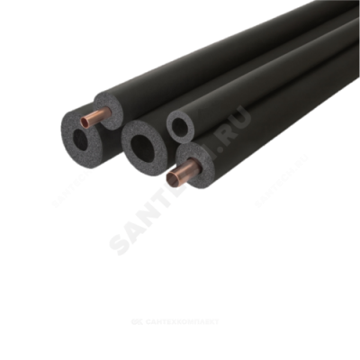 Трубка вспененный полиэтилен BLACK STAR 15/6 L=2м Тмакс=95°C чёрный Energoflex EFXT015062BS