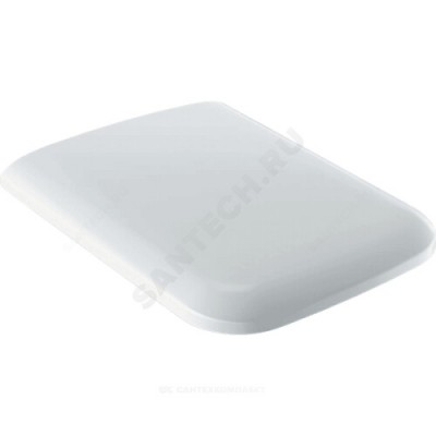 Сиденье для унитаза iCon Square дюропласт микролифт Geberit 500.837.01.1