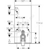 Модуль сантехнический для напольного унитаза Monolith Plus Geberit 131.233.00.5
