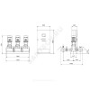 Установка пожаротушения Hydro MX-A 2/1 CR125-4-2 Grundfos 99788946