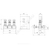 Установка пожаротушения Hydro MX-A 2/1 CR125-4-2 Grundfos 99788946