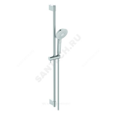 Гарнитур душевой серия IDEALRAIN EVO ROUND L3 держатель+шланг+лейка 3 режима струи Ideal Standard B2237AA