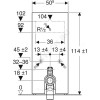 Модуль сантехнический для напольного унитаза Monolith Geberit 131.033.JL.5