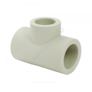 Тройник PP-R переходной серый внутренняя пайка Дн 63х25х63 VALFEX 10632563Г