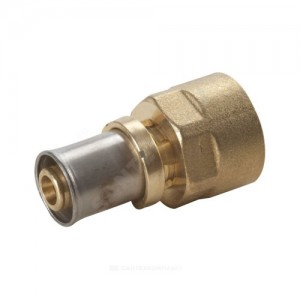Муфта МП латунь пресс Дн 16х1/2" ВР RM109 Giacomini RM109Y033