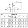 Кран шаровой сталь JIP Premium WW Ду 20 Ру40 п/привар Danfoss 065N0105G