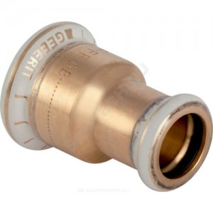 Муфта медь переходная Дн 15х12 пресс Mapress Geberit 62050