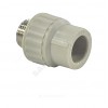 Муфта PP-R комбинированная серая НР Дн 25х1/2" VALFEX 10130125Г