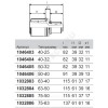 Муфта переходная МП PPSU пресс Дн 40х32 Ру10 MLC Uponor 1046404