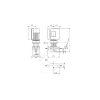 Насос ин-лайн с сухим ротором TPE 100-480/2-NC A-F-A-BQQE Grundfos 99473943