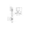 Насос ин-лайн с сухим ротором TPE 100-480/2-NC A-F-A-BQQE Grundfos 99473943