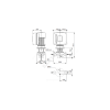 Насос ин-лайн с сухим ротором TPE 100-480/2-NC A-F-A-BQQE Grundfos 99473943