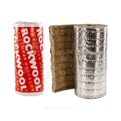 Рулон минеральная вата WIRED MAT 105 ALU 1 60х1000-2 ROCKWOOL 131303