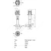 Насос многоступенчатый вертикальный HELIX FIRST V 1611-5/25/E/KS/400-50 PN25 3х400В/50 Гц Wilo 4201005