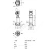 Насос многоступенчатый вертикальный HELIX FIRST V 1611-5/25/E/KS/400-50 PN25 3х400В/50 Гц Wilo 4201005