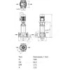 Насос многоступенчатый вертикальный HELIX FIRST V 1611-5/25/E/KS/400-50 PN25 3х400В/50 Гц Wilo 4201005
