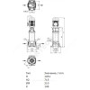 Насос многоступенчатый вертикальный HELIX FIRST V 1611-5/25/E/KS/400-50 PN25 3х400В/50 Гц Wilo 4201005