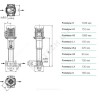 Насос многоступенчатый вертикальный HELIX FIRST V 1611-5/25/E/KS/400-50 PN25 3х400В/50 Гц Wilo 4201005